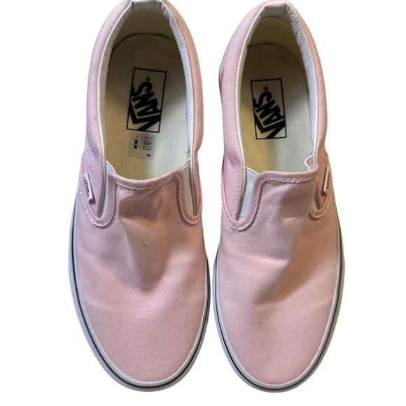 Vans Classic Slip-On Shoes | Light Pink Canvas | Women’s 9 / Men’s 7.5 - Picture 1 of 6